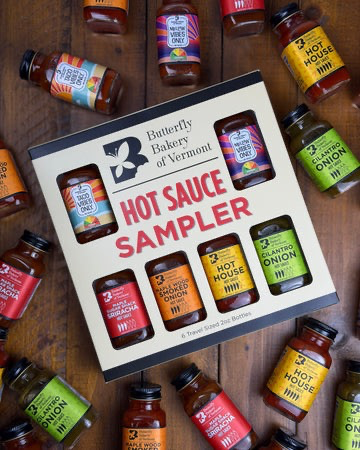 Butterfly Bakery  Hot Sauce Sampler – Coffret de 6